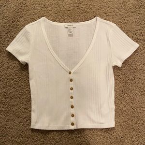 White Crop Top from Forever 21